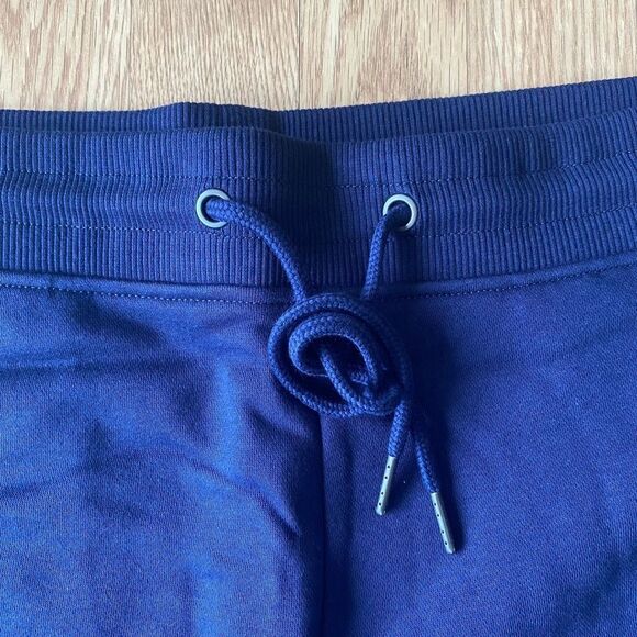 Calvin Klein Jeans Elastic Drawstring Lounge Shorts Navy Large - Picture 2 of 8